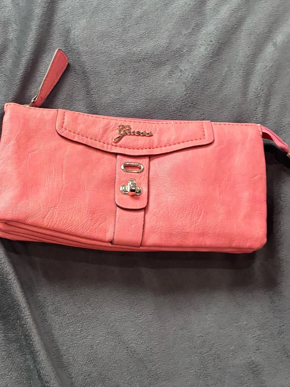 Guess coral handbag
